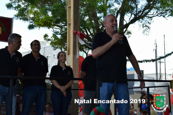 Foto - Chegada do Papai Noel - Natal Encantado 2019