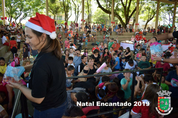 Foto - Chegada do Papai Noel - Natal Encantado 2019