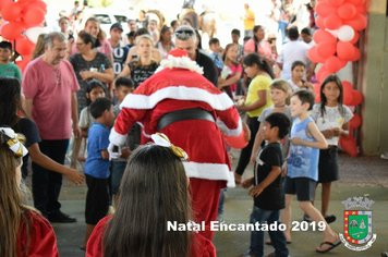 Foto - Chegada do Papai Noel - Natal Encantado 2019