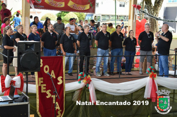 Foto - Chegada do Papai Noel - Natal Encantado 2019