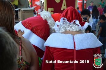 Foto - Chegada do Papai Noel - Natal Encantado 2019