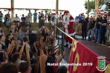 Foto - Chegada do Papai Noel - Natal Encantado 2019