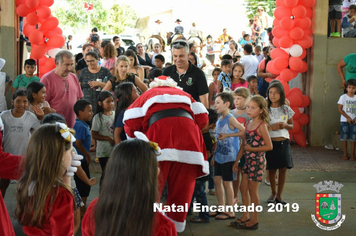 Foto - Chegada do Papai Noel - Natal Encantado 2019