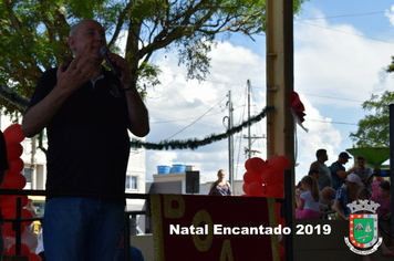 Foto - Chegada do Papai Noel - Natal Encantado 2019