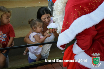 Foto - Chegada do Papai Noel - Natal Encantado 2019