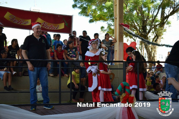 Foto - Chegada do Papai Noel - Natal Encantado 2019