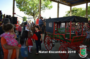 Foto - Chegada do Papai Noel - Natal Encantado 2019