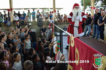 Foto - Chegada do Papai Noel - Natal Encantado 2019