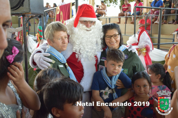 Foto - Chegada do Papai Noel - Natal Encantado 2019