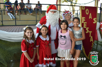 Foto - Chegada do Papai Noel - Natal Encantado 2019