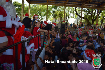 Foto - Chegada do Papai Noel - Natal Encantado 2019