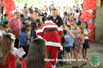 Foto - Chegada do Papai Noel - Natal Encantado 2019