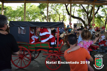 Foto - Chegada do Papai Noel - Natal Encantado 2019