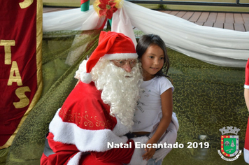 Foto - Chegada do Papai Noel - Natal Encantado 2019