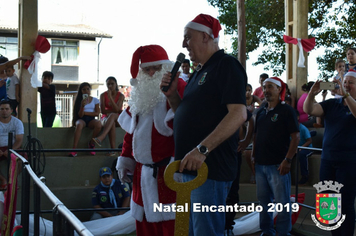 Foto - Chegada do Papai Noel - Natal Encantado 2019