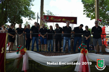 Foto - Chegada do Papai Noel - Natal Encantado 2019