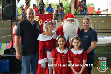 Foto - Chegada do Papai Noel - Natal Encantado 2019