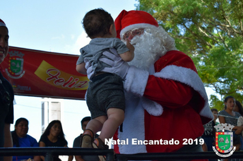 Foto - Chegada do Papai Noel - Natal Encantado 2019