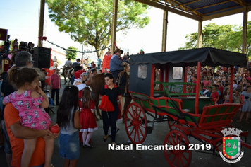 Foto - Chegada do Papai Noel - Natal Encantado 2019