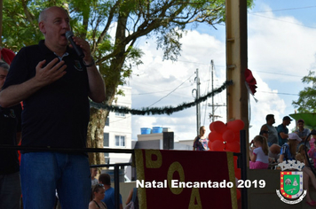 Foto - Chegada do Papai Noel - Natal Encantado 2019