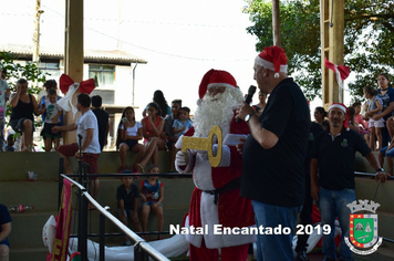 Foto - Chegada do Papai Noel - Natal Encantado 2019