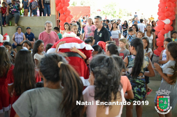 Foto - Chegada do Papai Noel - Natal Encantado 2019