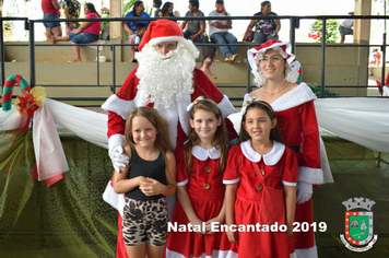 Foto - Chegada do Papai Noel - Natal Encantado 2019