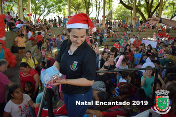 Foto - Chegada do Papai Noel - Natal Encantado 2019