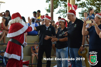 Foto - Chegada do Papai Noel - Natal Encantado 2019