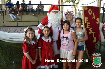 Foto - Chegada do Papai Noel - Natal Encantado 2019