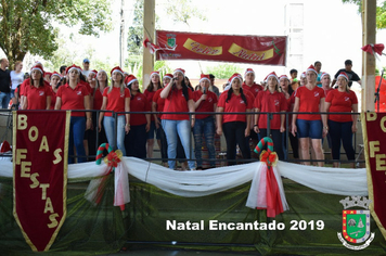 Foto - Chegada do Papai Noel - Natal Encantado 2019