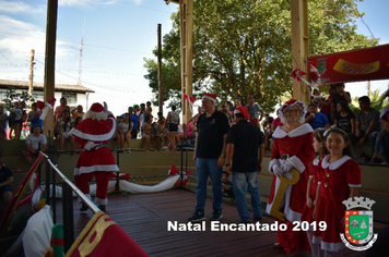 Foto - Chegada do Papai Noel - Natal Encantado 2019