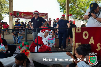 Foto - Chegada do Papai Noel - Natal Encantado 2019