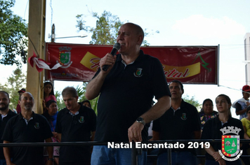 Foto - Chegada do Papai Noel - Natal Encantado 2019