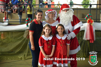 Foto - Chegada do Papai Noel - Natal Encantado 2019