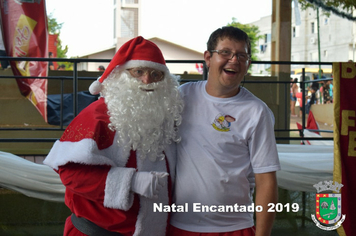 Foto - Chegada do Papai Noel - Natal Encantado 2019