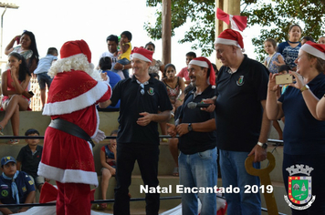 Foto - Chegada do Papai Noel - Natal Encantado 2019