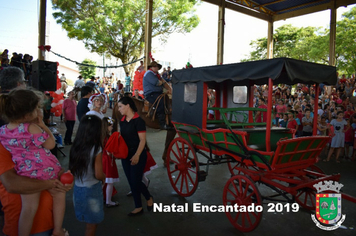 Foto - Chegada do Papai Noel - Natal Encantado 2019