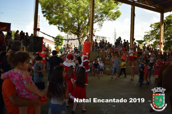 Foto - Chegada do Papai Noel - Natal Encantado 2019