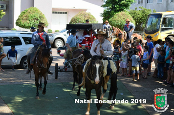 Foto - Chegada do Papai Noel - Natal Encantado 2019