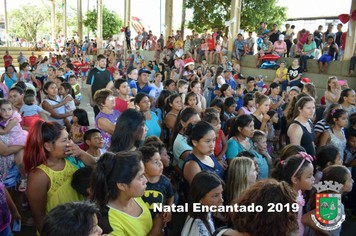 Foto - Chegada do Papai Noel - Natal Encantado 2019