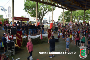 Foto - Chegada do Papai Noel - Natal Encantado 2019