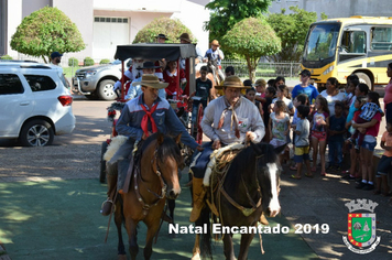 Foto - Chegada do Papai Noel - Natal Encantado 2019