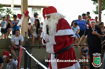 Foto - Chegada do Papai Noel - Natal Encantado 2019