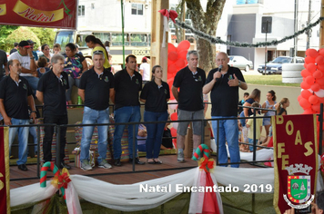 Foto - Chegada do Papai Noel - Natal Encantado 2019