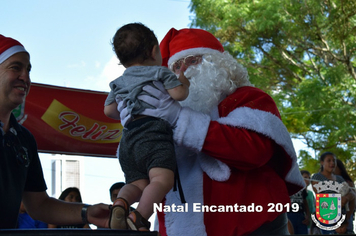 Foto - Chegada do Papai Noel - Natal Encantado 2019