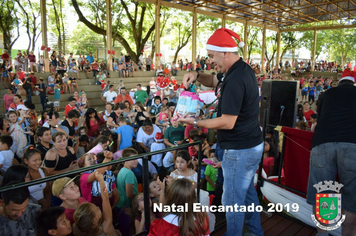 Foto - Chegada do Papai Noel - Natal Encantado 2019