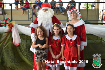 Foto - Chegada do Papai Noel - Natal Encantado 2019