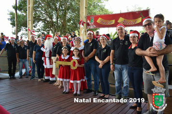 Foto - Chegada do Papai Noel - Natal Encantado 2019