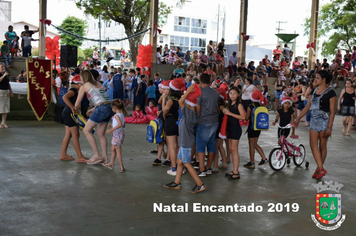 Foto - Chegada do Papai Noel - Natal Encantado 2019